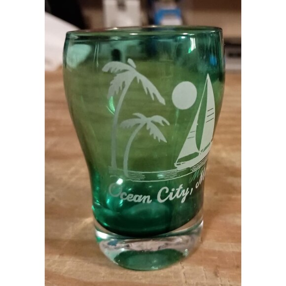 OCEAN CITY MD Shot Glass, Souvenir Shot Glasses, State Souvenir Glasses, #6 - Picture 2 of 3